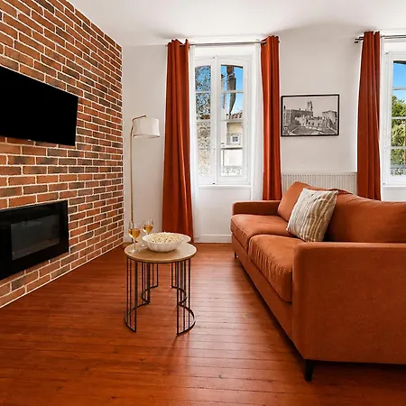 Apartmán L'ecrin Terracotta - T3 Renove Centre