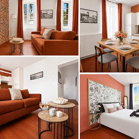 L'ecrin Terracotta - T3 Renove Centre Apartmán *